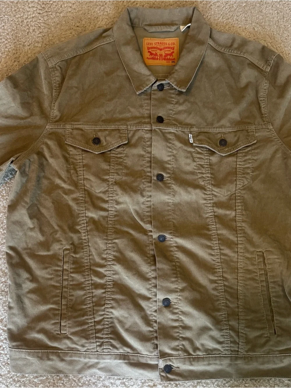 Levi's Tan Coudroy Utility Jacket